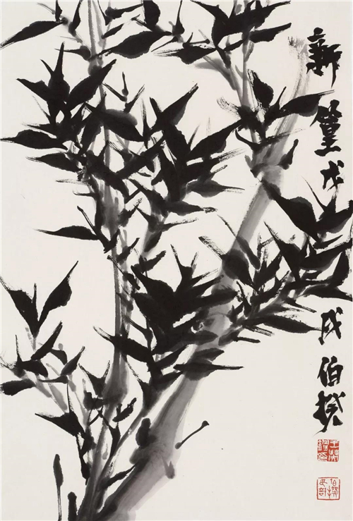 品——伯揆画竹展览作品先睹为快
