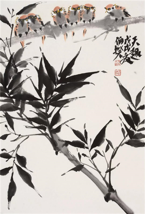 品——伯揆画竹展览作品先睹为快