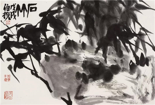 品——伯揆画竹展览作品先睹为快
