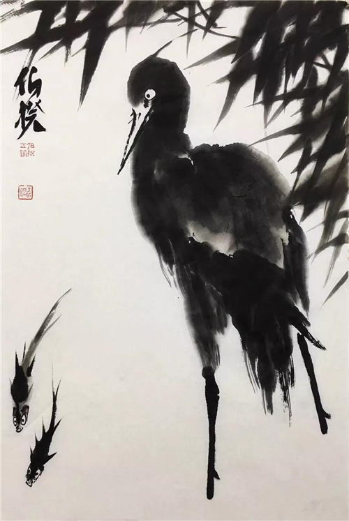 品——伯揆画竹展览作品先睹为快