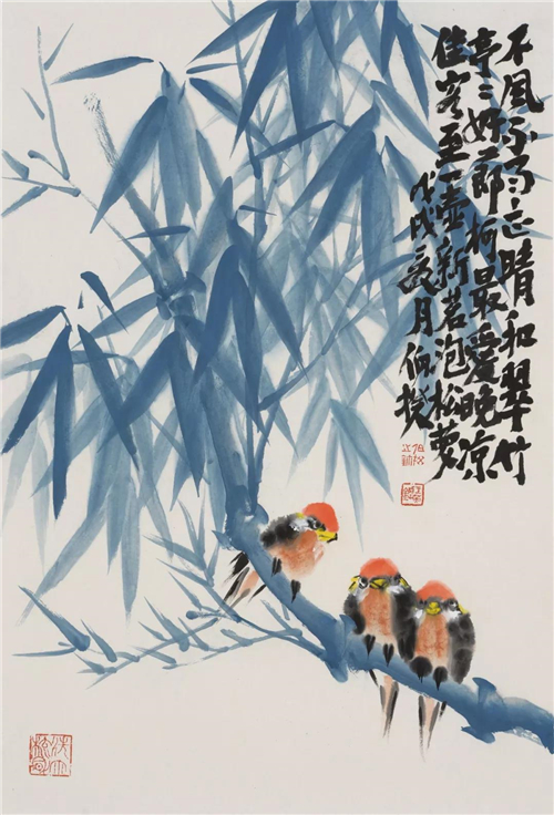 品——伯揆画竹展览作品先睹为快