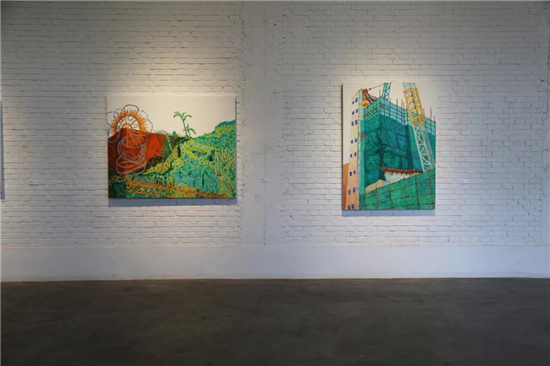 现场 | “异化景观:朱离子格作品展”开幕