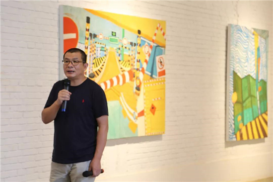 现场 | “异化景观:朱离子格作品展”开幕