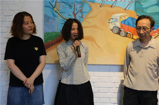 现场 | “异化景观:朱离子格作品展”开幕