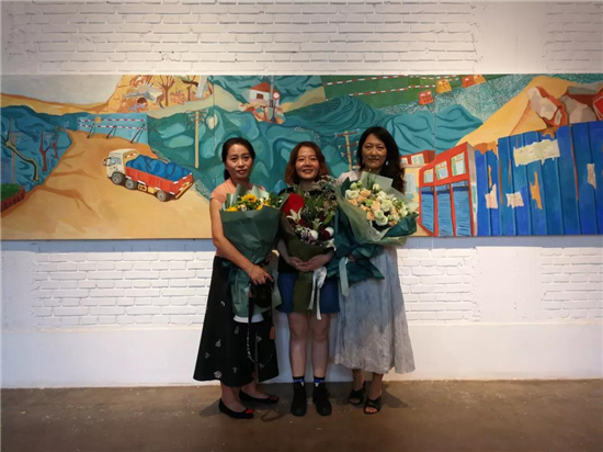 现场 | “异化景观:朱离子格作品展”开幕