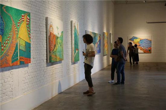 现场 | “异化景观:朱离子格作品展”开幕