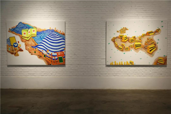 现场 | “异化景观:朱离子格作品展”开幕