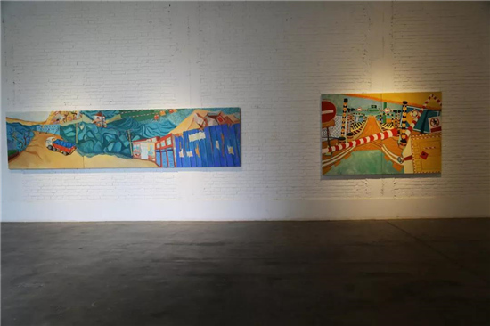 现场 | “异化景观:朱离子格作品展”开幕