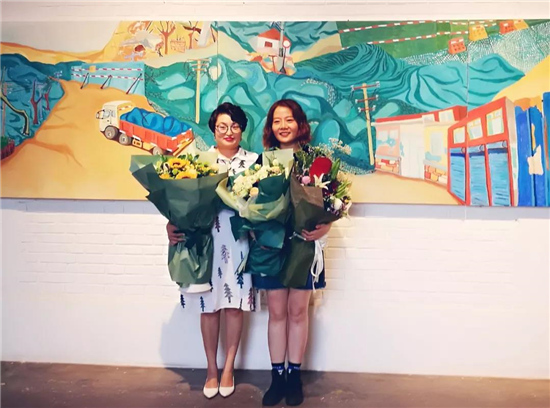 现场 | “异化景观:朱离子格作品展”开幕