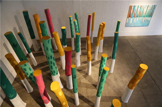 现场 | “异化景观:朱离子格作品展”开幕