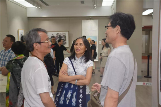 “通威杯首届‘笔墨精神’中国画网络大赛”颁奖典礼暨获奖作品展在四川开幕
