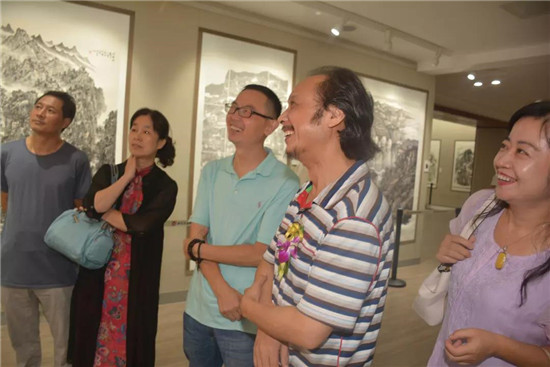 “通威杯首届‘笔墨精神’中国画网络大赛”颁奖典礼暨获奖作品展在四川开幕