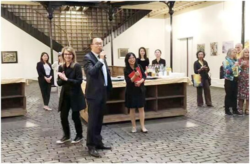 “平行·视界—中国油画家赴欧交流展”在巴黎巴士底艺术中心盛大开幕