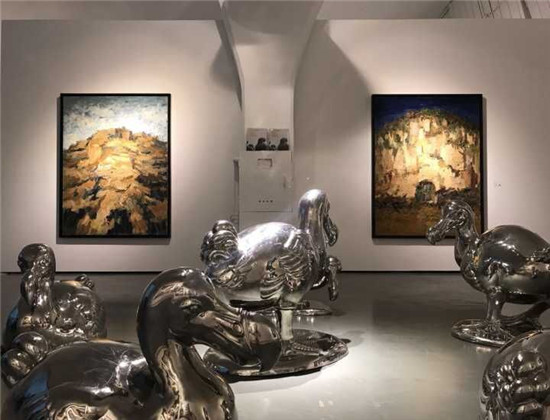 再造·伊甸园-艺术家刘若望个人作品展在京开幕