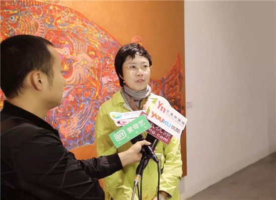“山海图纪第二回——许英辉绘画艺术展”在树美术馆水池畔灵幻启幕!