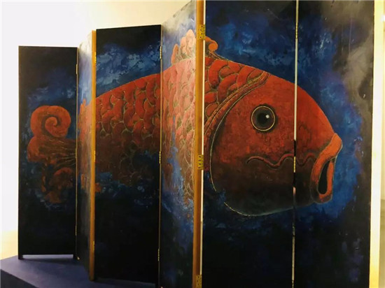 “山海图纪第二回——许英辉绘画艺术展”在树美术馆水池畔灵幻启幕!
