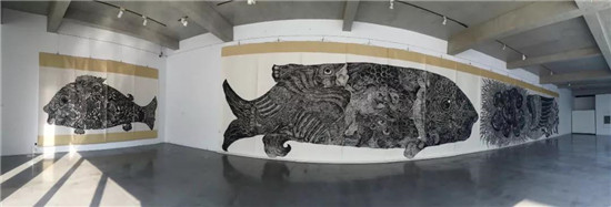 “山海图纪第二回——许英辉绘画艺术展”在树美术馆水池畔灵幻启幕!
