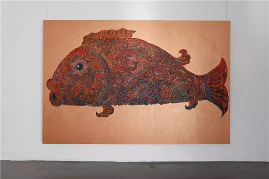 “山海图纪第二回——许英辉绘画艺术展”在树美术馆水池畔灵幻启幕!