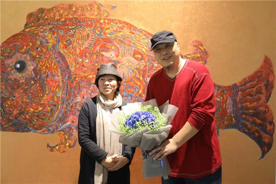 “山海图纪第二回——许英辉绘画艺术展”在树美术馆水池畔灵幻启幕!