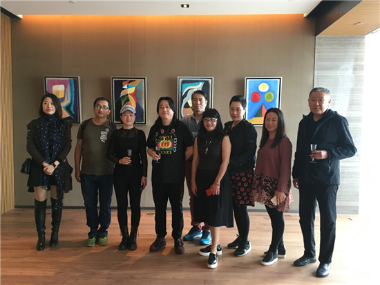 北京绿地中心·中国锦“最高艺术空间”沈亦然个展隆重举办