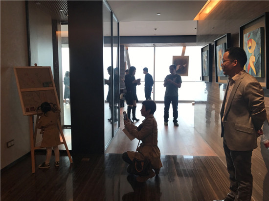北京绿地中心·中国锦“最高艺术空间”沈亦然个展隆重举办