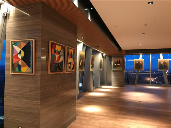 北京绿地中心·中国锦“最高艺术空间”沈亦然个展隆重举办