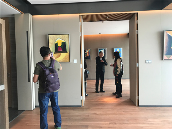 北京绿地中心·中国锦“最高艺术空间”沈亦然个展隆重举办
