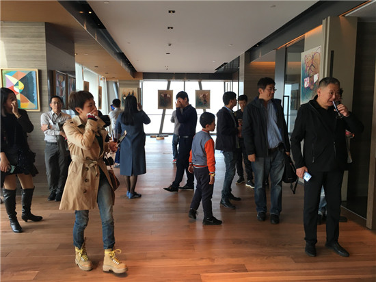 北京绿地中心·中国锦“最高艺术空间”沈亦然个展隆重举办