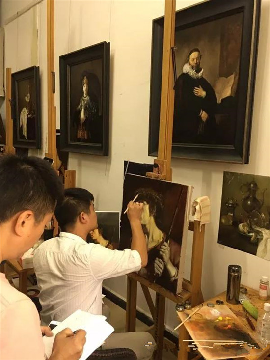 点击查看原始图片 2018年冬季古典油画材料技法研修班