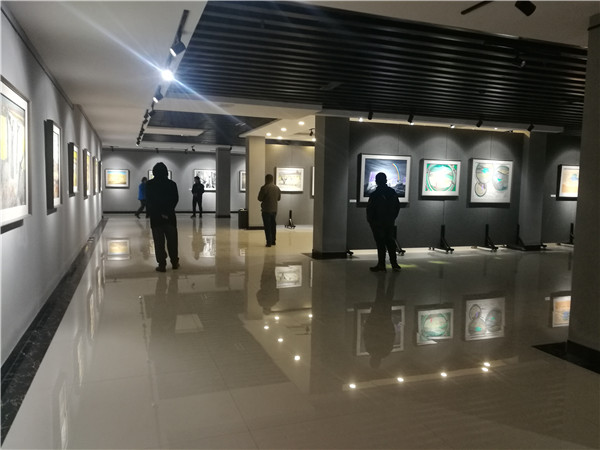 “寻梦统万 写意靖边”全国名家油画写生作品展开幕