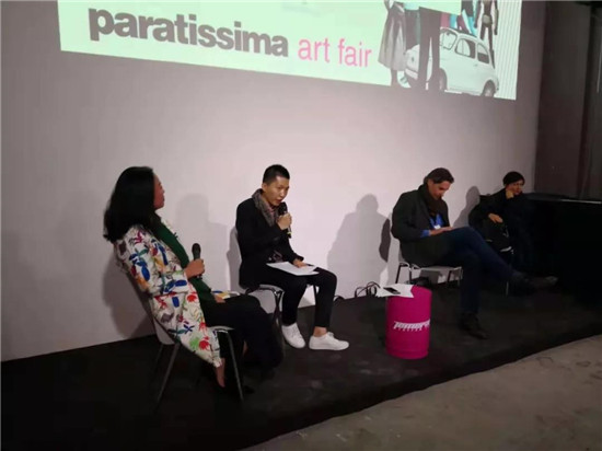 意大利都灵PARATISSIMA中国主题展祁璐“光感—《觉(jue)》之二”祁璐荣获最具影响力