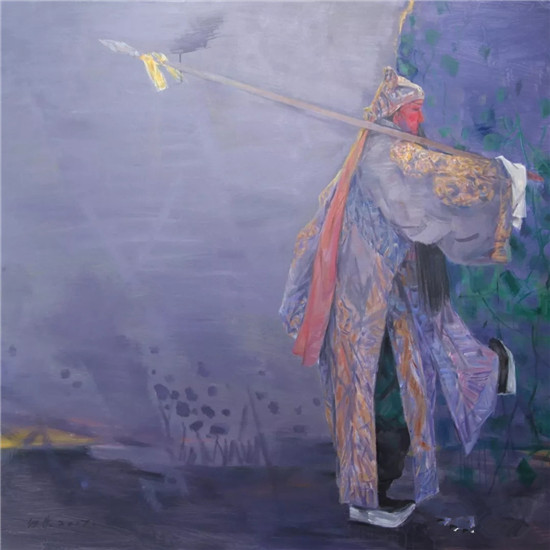 “梨园春梦·张继东戏曲油画展”于敬一书院开幕