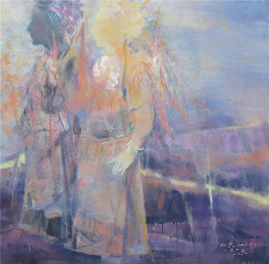 “梨园春梦·张继东戏曲油画展”于敬一书院开幕