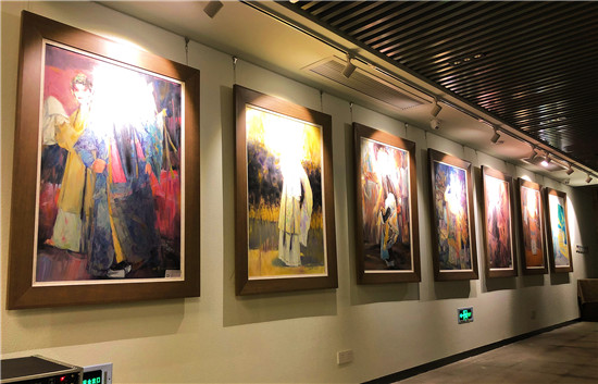 “梨园春梦·张继东戏曲油画展”于敬一书院开幕