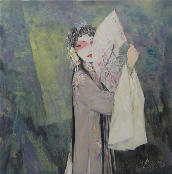 “梨园春梦·张继东戏曲油画展”于敬一书院开幕