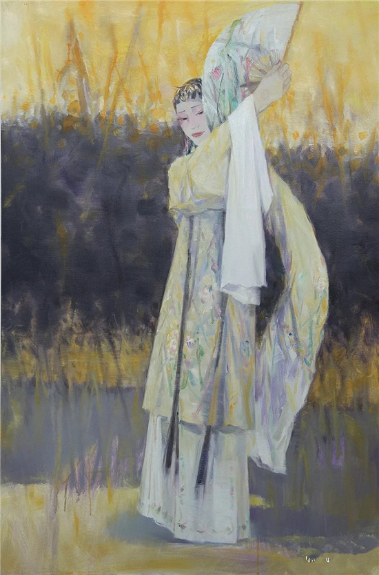 “梨园春梦·张继东戏曲油画展”于敬一书院开幕
