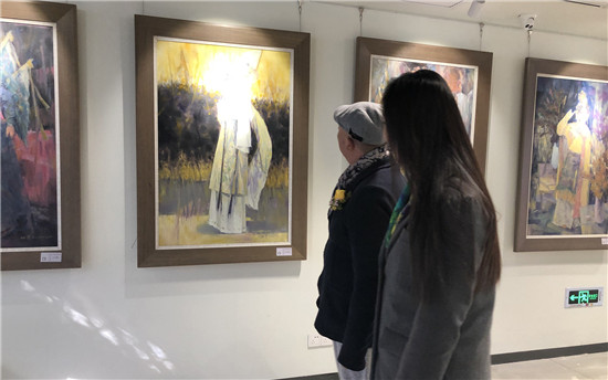 “梨园春梦·张继东戏曲油画展”于敬一书院开幕