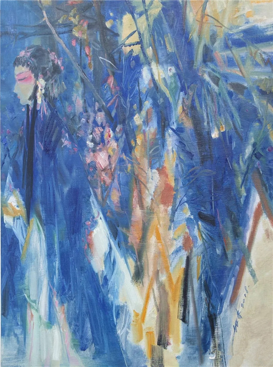 “梨园春梦·张继东戏曲油画展”于敬一书院开幕