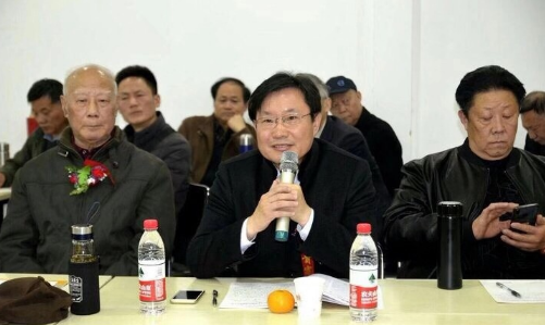 河南豫达集团举办纪念改革开放40周年书画展暨企业文化融合研讨会