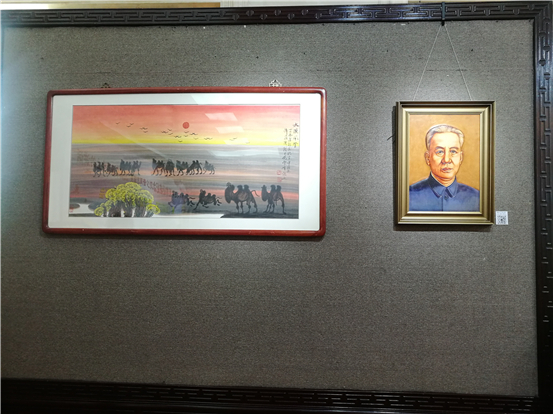中华正气书画展暨《风雨历程—晚年刘少奇》新书发布会在京举行