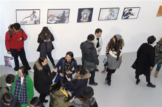 苍狼野兽个人插画展《无烬》在京于三木国际艺术开幕