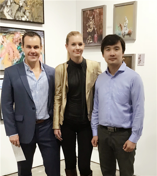 当代艺术家张磊作品亮相于美国迈阿密艺术博览会