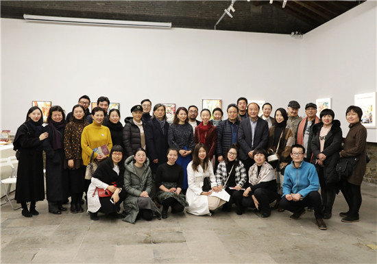【色之谐】闫平 周刚作品展于艺术粮仓开幕