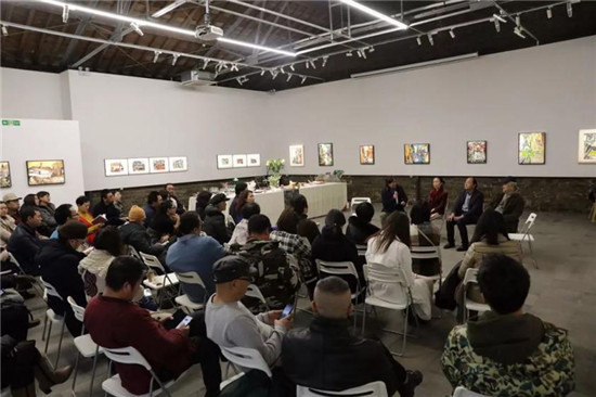 【色之谐】闫平 周刚作品展于艺术粮仓开幕