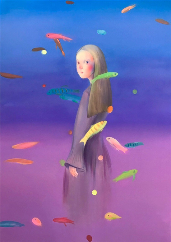 艺术家陆离梦幻个展《极色》开幕酒会展览回顾
