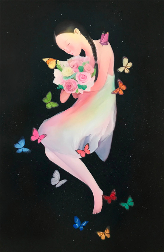 艺术家陆离梦幻个展《极色》开幕酒会展览回顾