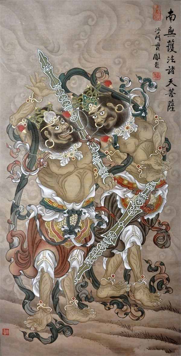 “妙法庄严”姜雪雁佛教绘画艺术展暨世界巡回展启动仪式在北京民族文化宫举行