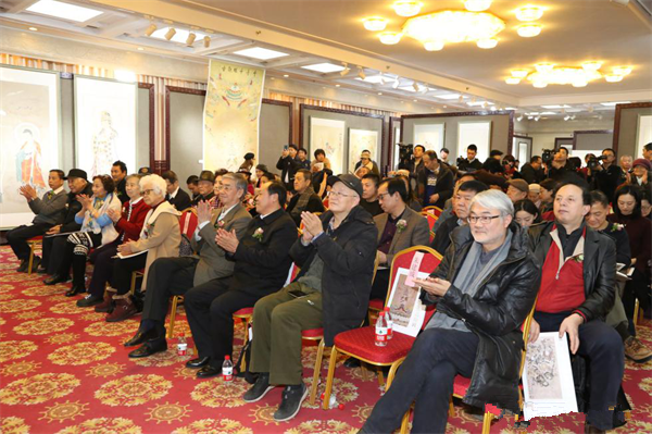 “妙法庄严”姜雪雁佛教绘画艺术展暨世界巡回展启动仪式在北京民族文化宫举行
