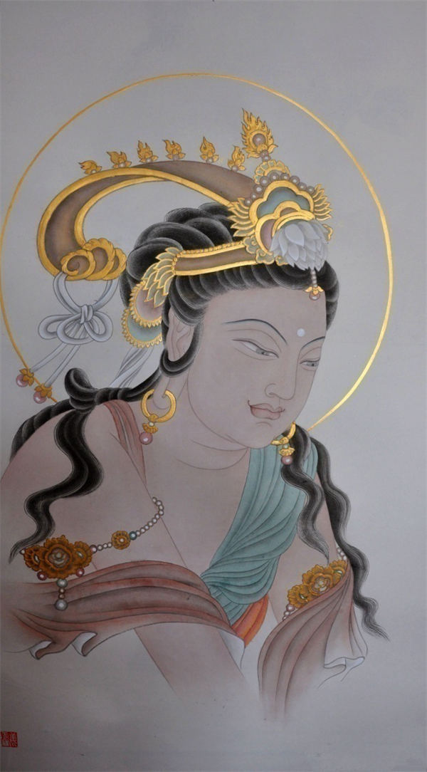 “妙法庄严”姜雪雁佛教绘画艺术展暨世界巡回展启动仪式在北京民族文化宫举行
