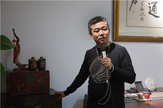 凡书 ·衍艺 孟凡书艺术衍生品首发仪式在月亮河度假村一水易空间举行